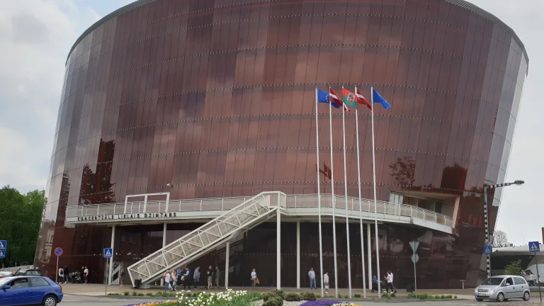 Great Amber Concert Hall in central Liepāja