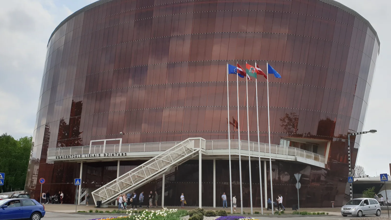 Great Amber Concert Hall in central Liepāja