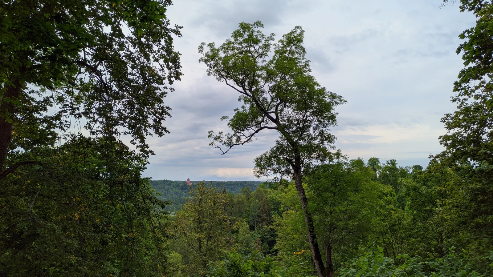 Gauja valley and Turaida Castle near Sigulda
